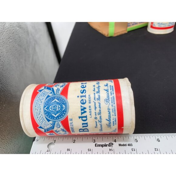 Budweiser 7 Lite Beverage Pak Patio Lites Covers Original Box NO CORD 70's - Picture 6 of 8